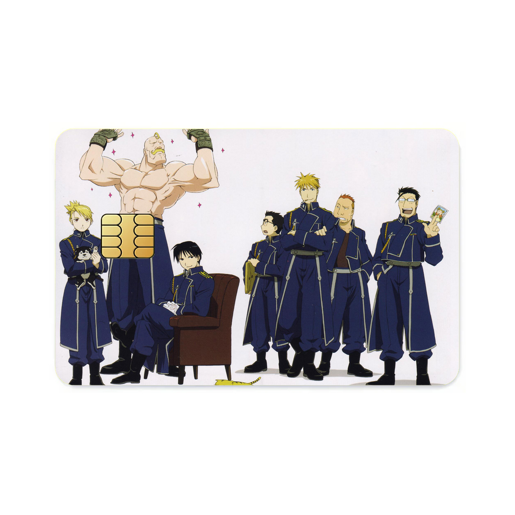 Anime FullMetal Alchemist  Credit Card Skins (4-in-1 Pack)
