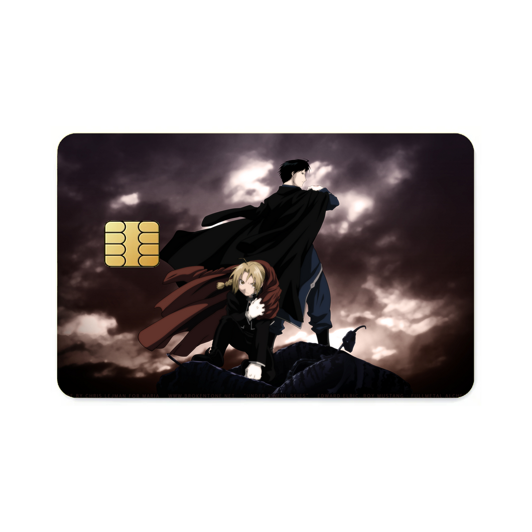 Anime FullMetal Alchemist  Credit Card Skins (4-in-1 Pack)