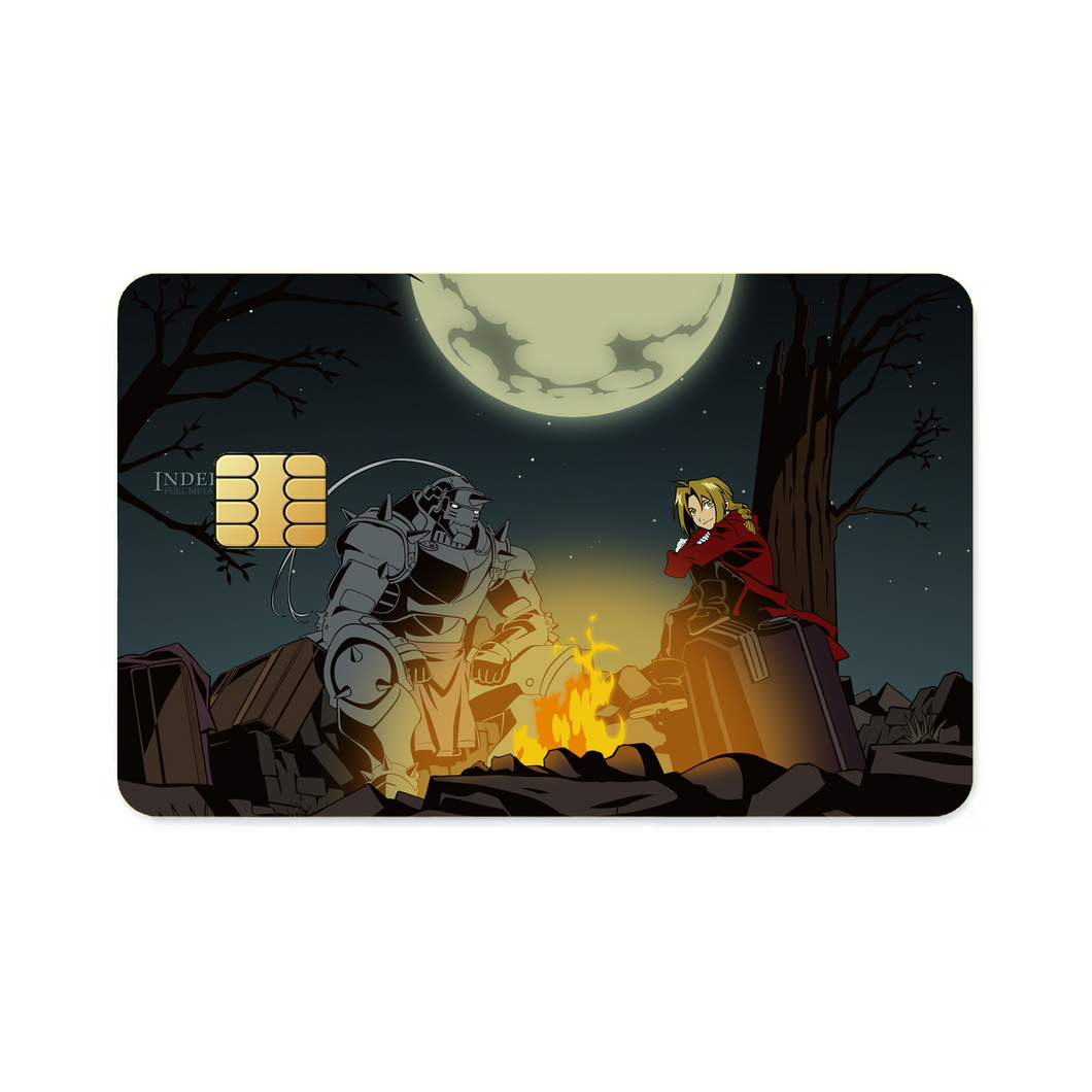 Anime FullMetal Alchemist  Credit Card Skins (4-in-1 Pack)