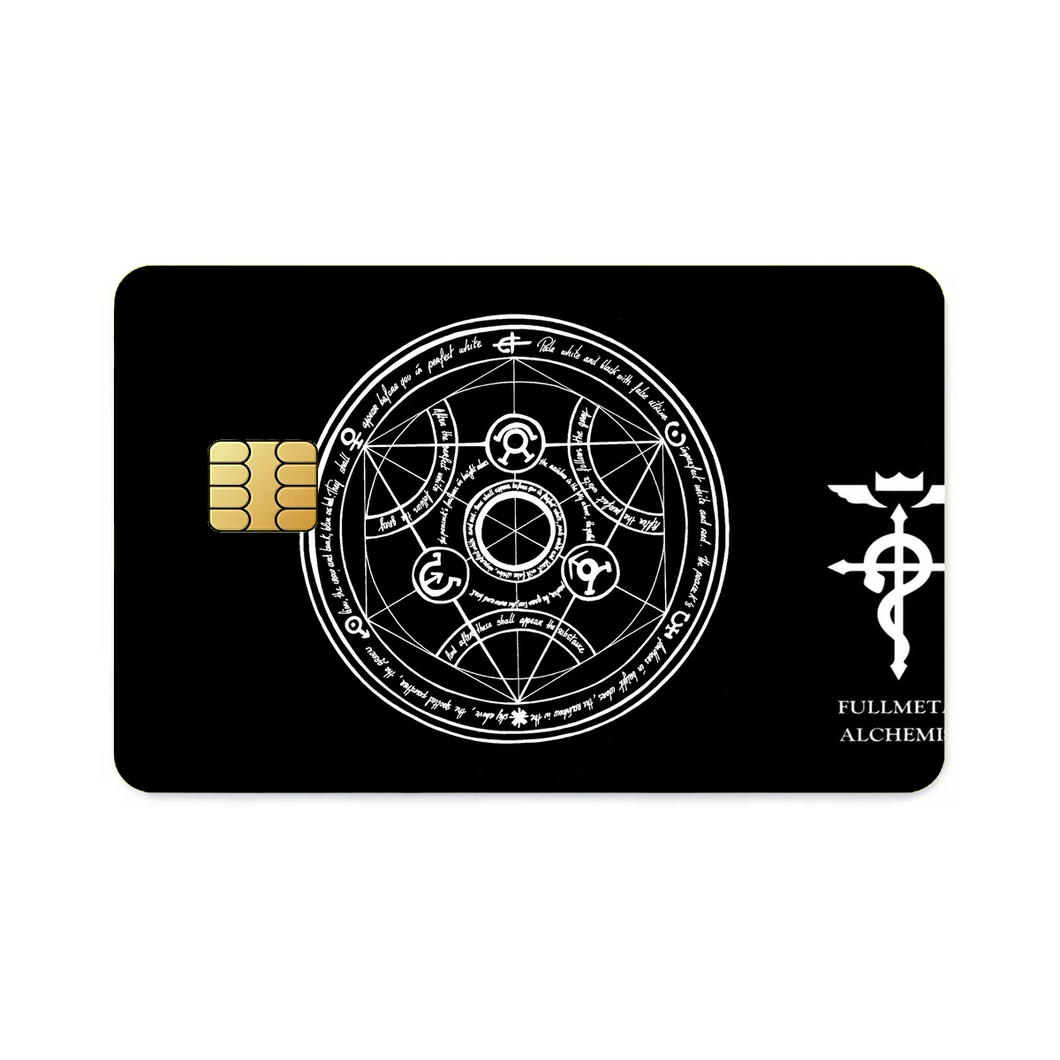 Anime FullMetal Alchemist Credit Card Skins (4-in-1 Pack)