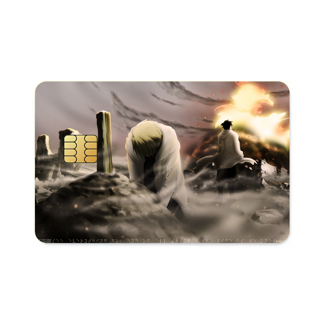 Anime FullMetal Alchemist  Credit Card Skins (4-in-1 Pack)
