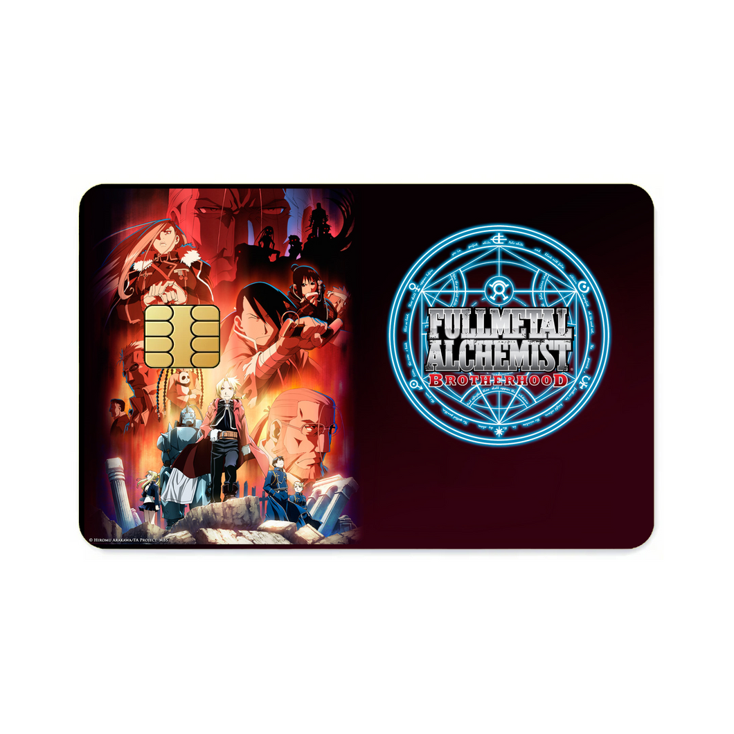 Anime FullMetal Alchemist  Credit Card Skins (4-in-1 Pack)