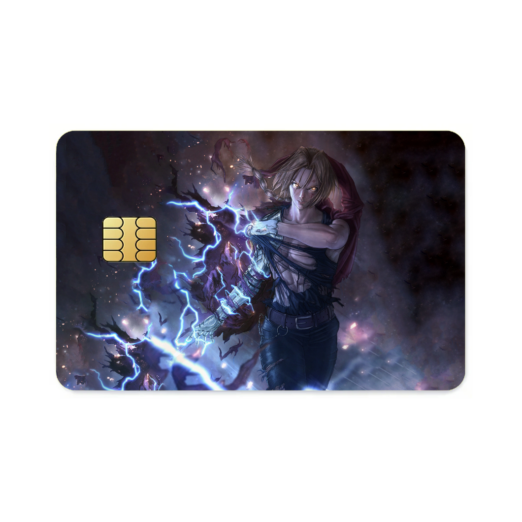 Anime FullMetal Alchemist  Credit Card Skins (4-in-1 Pack)