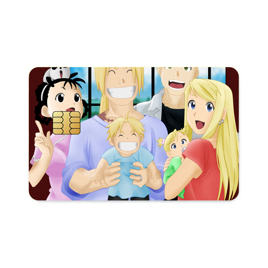 Anime FullMetal Alchemist  Credit Card Skins (4-in-1 Pack)