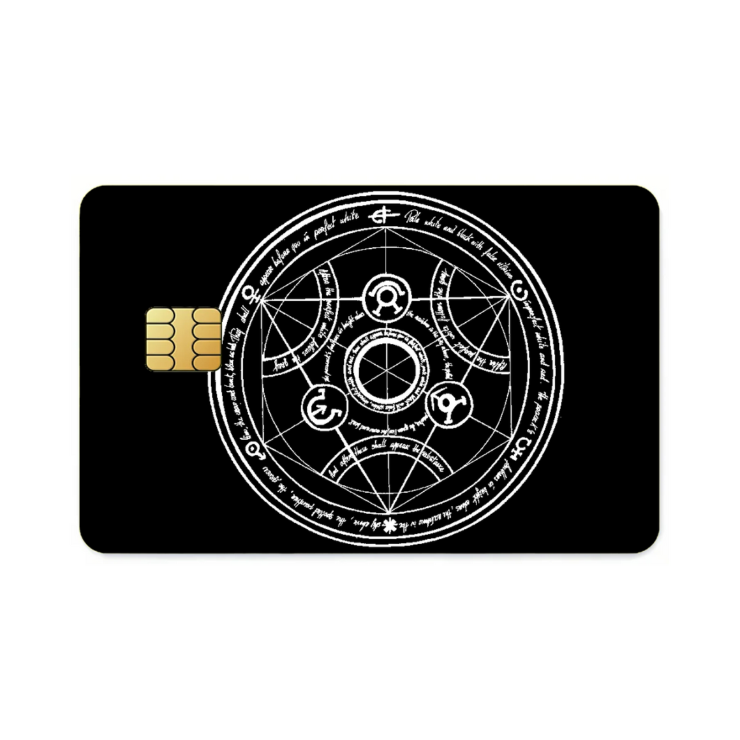 Anime FullMetal Alchemist Credit Card Skins (4-in-1 Pack)