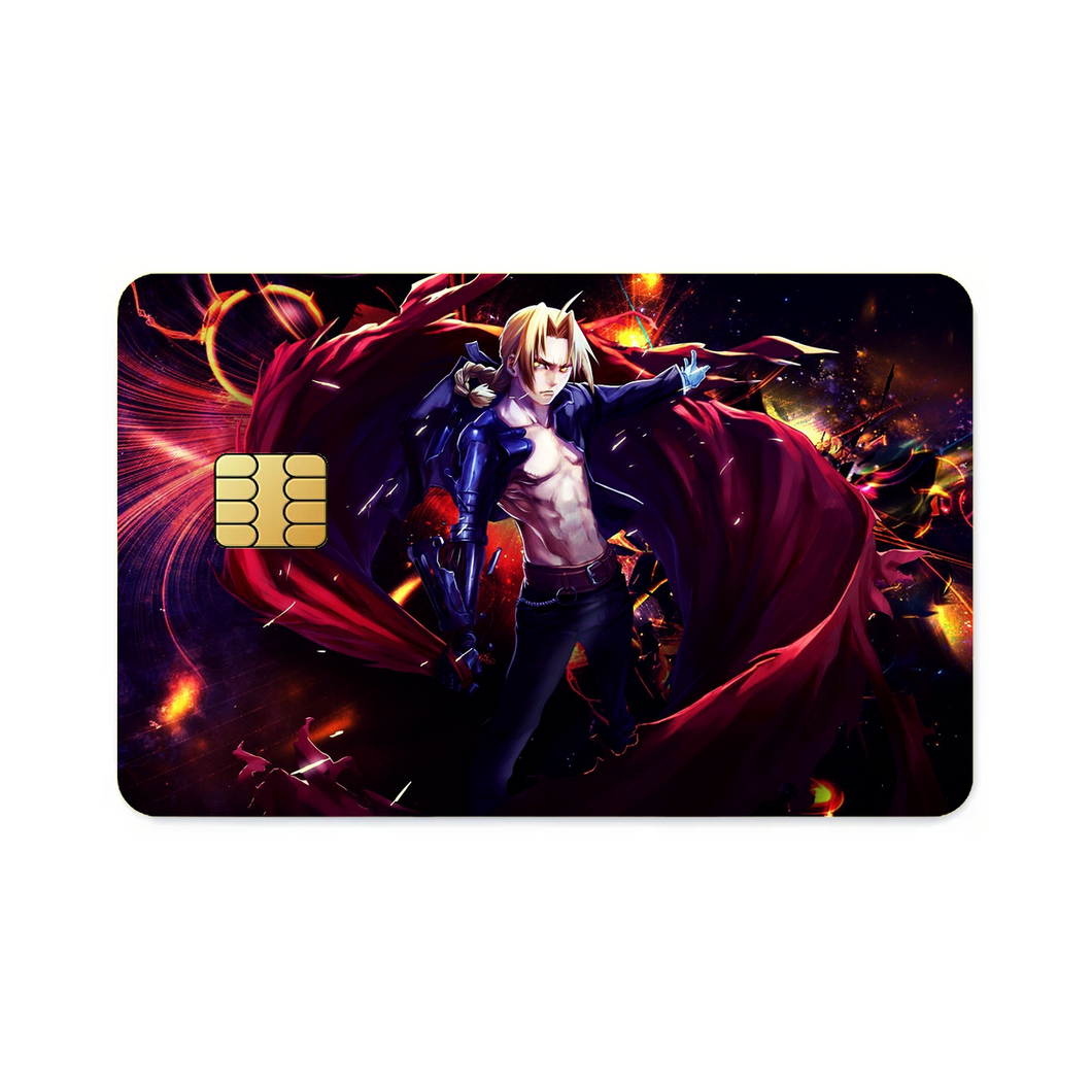 Anime FullMetal Alchemist Credit Card Skins (4-in-1 Pack)