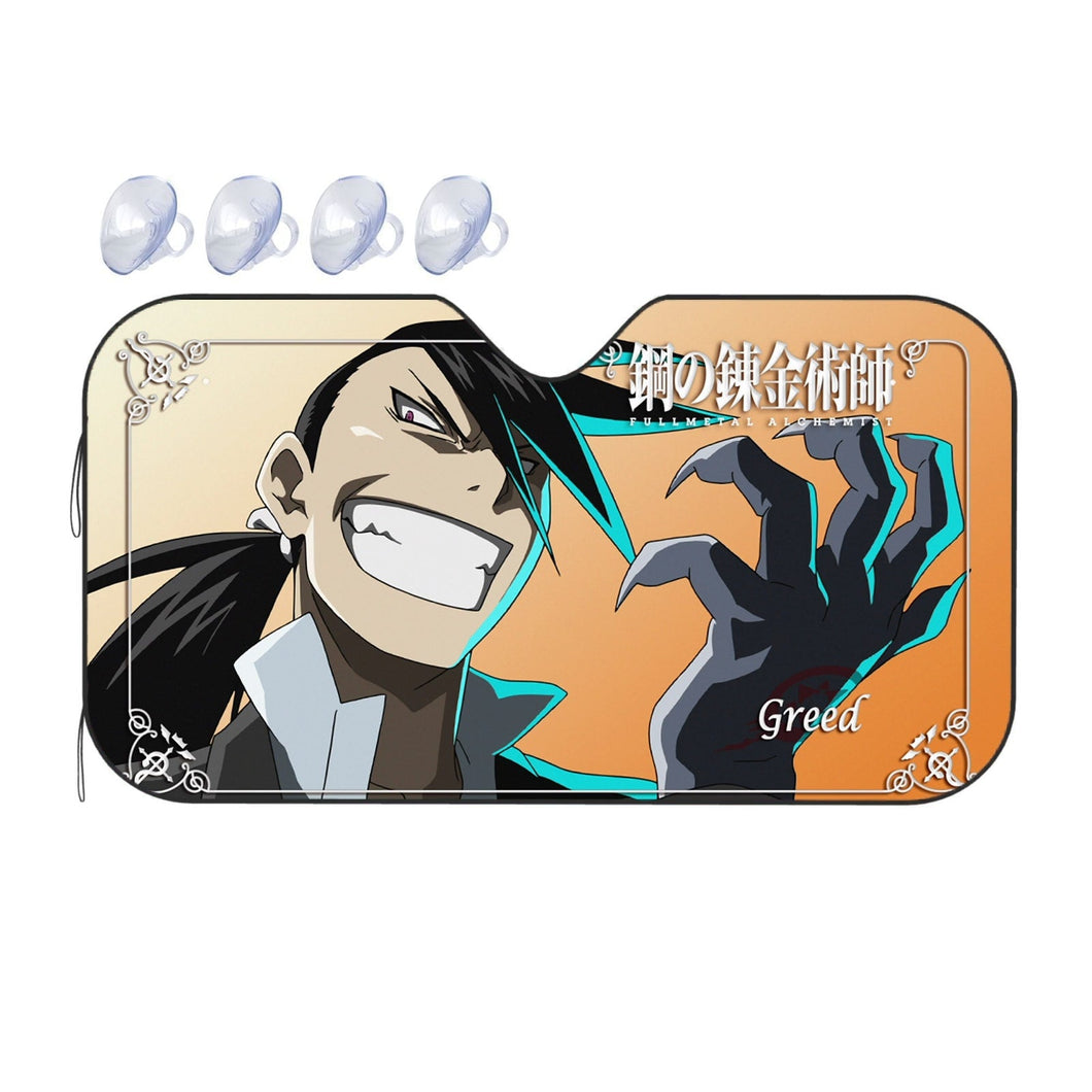 Anime FullMetal Alchemistr Car Sunshade