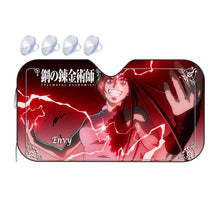 Load image into Gallery viewer, Anime FullMetal Alchemistr Car Sunshade
