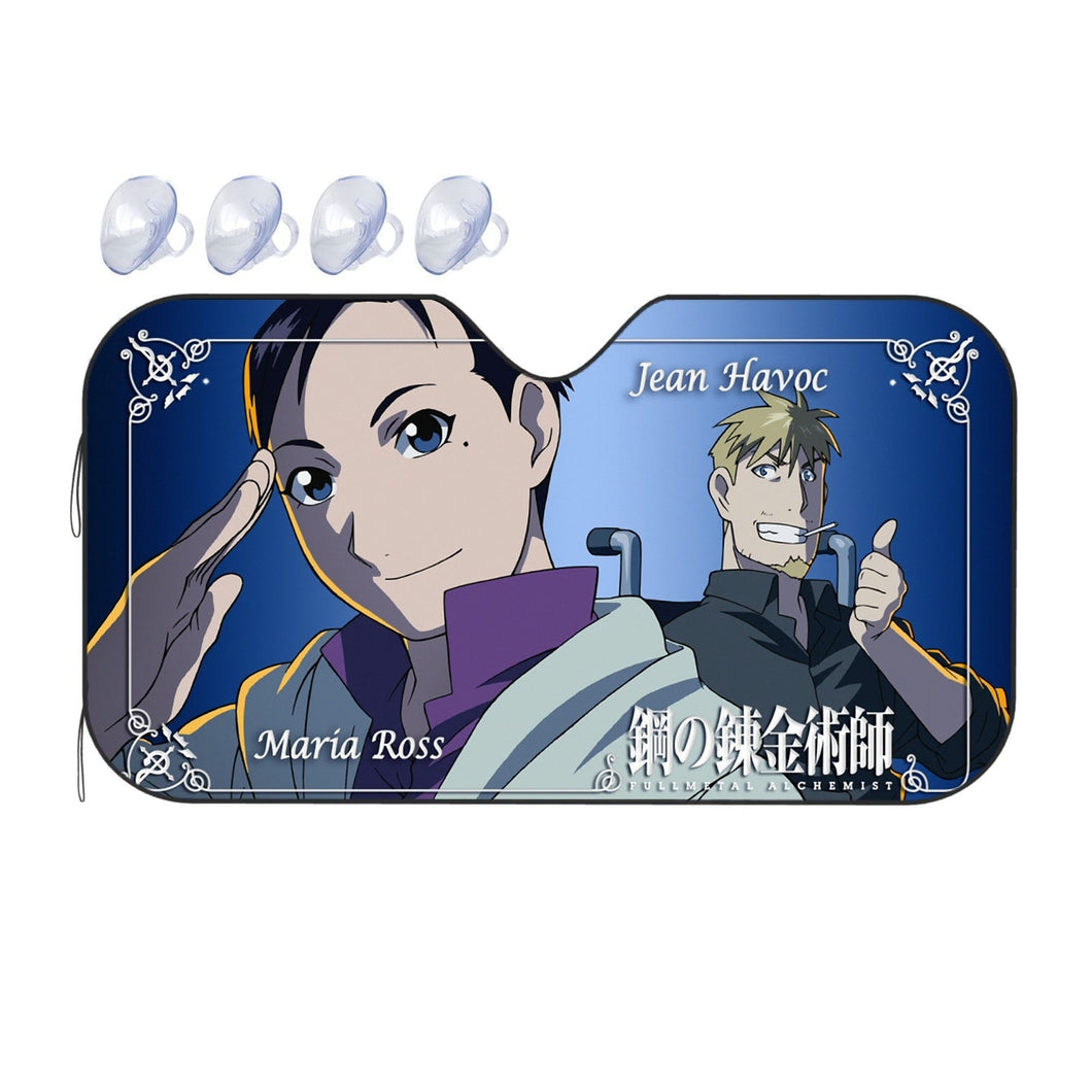 Anime FullMetal Alchemistr Car Sunshade