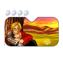 Load image into Gallery viewer, Anime FullMetal Alchemistr Car Sunshade
