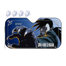 Load image into Gallery viewer, Anime FullMetal Alchemistr Car Sunshade
