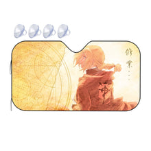 Load image into Gallery viewer, Anime FullMetal Alchemistr Car Sunshade
