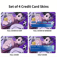 Load image into Gallery viewer, Anime FullMetal Alchemistr Credit Card Skins (4-in-1 Pack)
