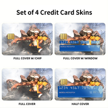 Load image into Gallery viewer, Anime FullMetal Alchemistr Credit Card Skins (4-in-1 Pack)
