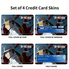 Load image into Gallery viewer, Anime FullMetal Alchemistr Credit Card Skins (4-in-1 Pack)
