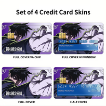 Load image into Gallery viewer, Anime FullMetal Alchemistr Credit Card Skins (4-in-1 Pack)
