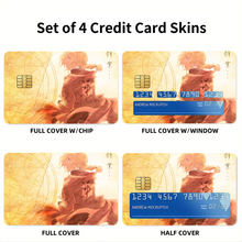 Load image into Gallery viewer, Anime FullMetal Alchemistr Credit Card Skins (4-in-1 Pack)
