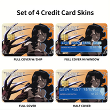 Load image into Gallery viewer, Anime FullMetal Alchemistr Credit Card Skins (4-in-1 Pack)
