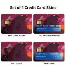 Load image into Gallery viewer, Anime FullMetal Alchemistr Credit Card Skins (4-in-1 Pack)

