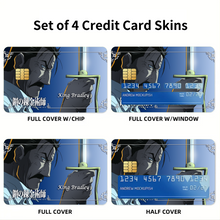 Load image into Gallery viewer, Anime FullMetal Alchemistr Credit Card Skins (4-in-1 Pack)
