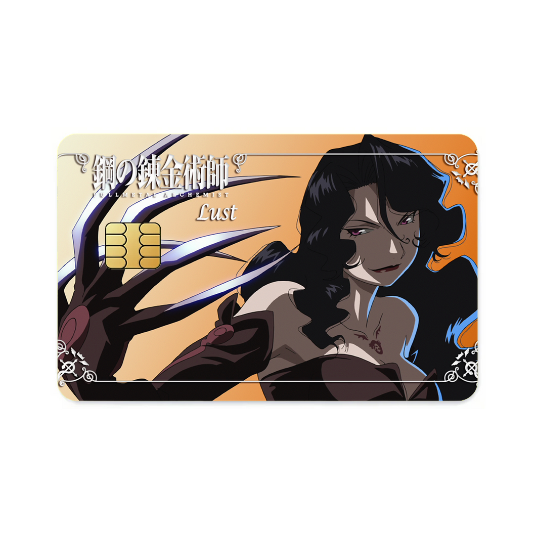 Anime FullMetal Alchemistr Credit Card Skins (4-in-1 Pack)