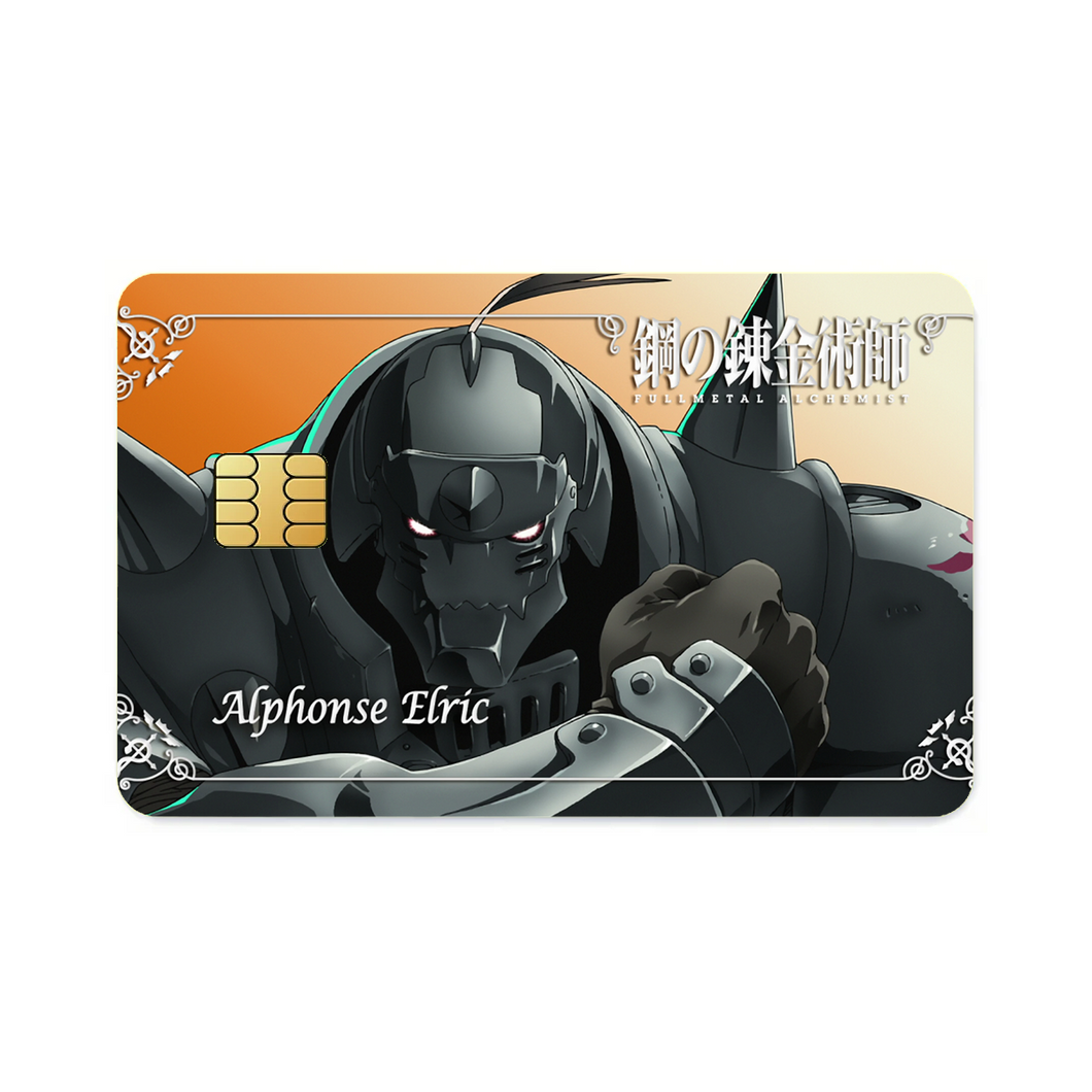 Anime FullMetal Alchemistr Credit Card Skins (4-in-1 Pack)