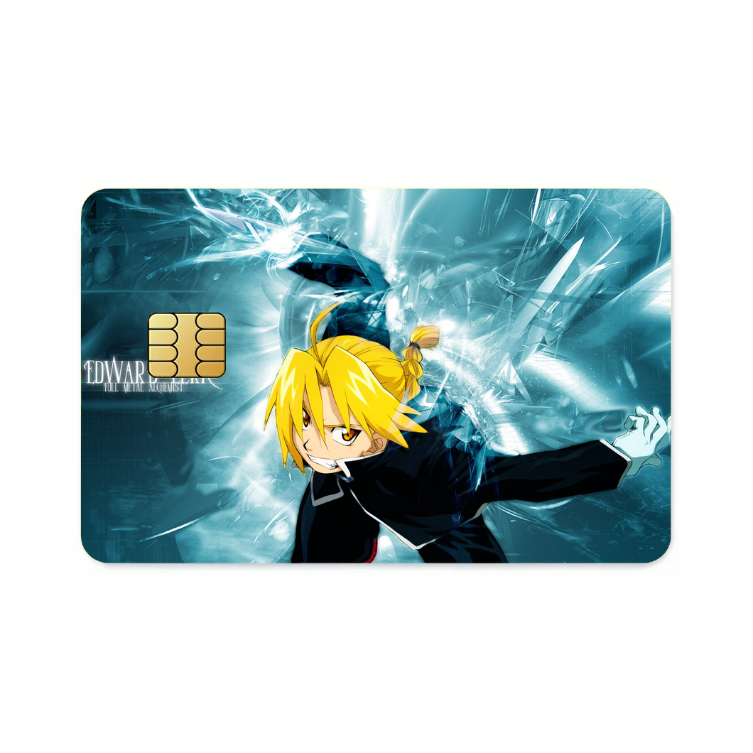 Anime FullMetal Alchemistr Credit Card Skins (4-in-1 Pack)