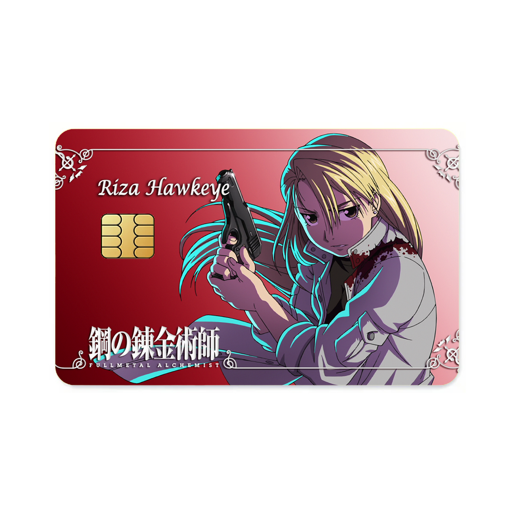Anime FullMetal Alchemistr Credit Card Skins (4-in-1 Pack)