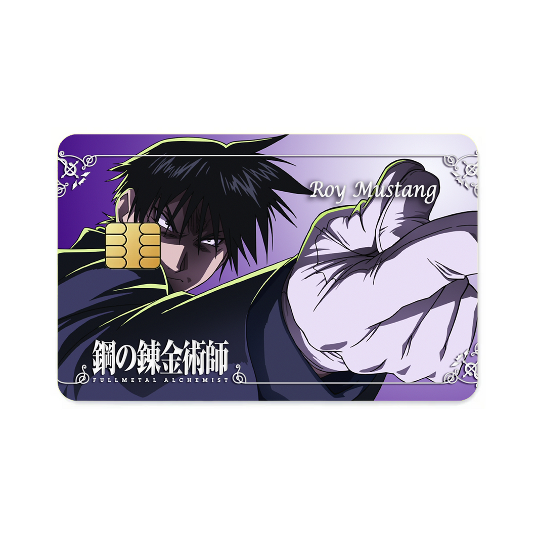 Anime FullMetal Alchemistr Credit Card Skins (4-in-1 Pack)