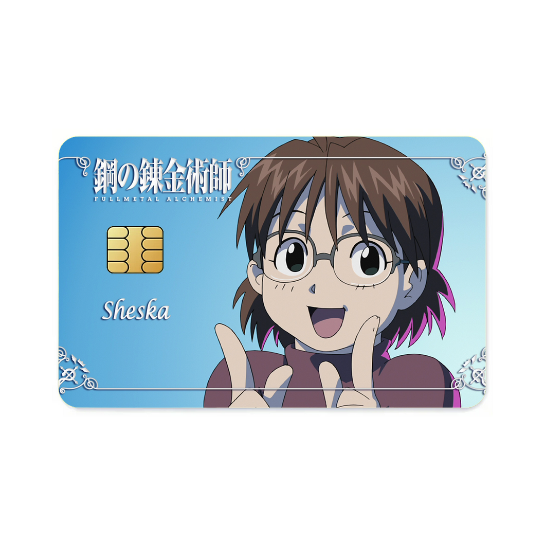 Anime FullMetal Alchemistr Credit Card Skins (4-in-1 Pack)