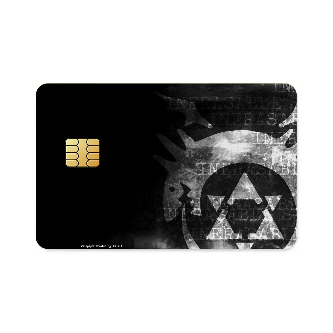 Anime FullMetal Alchemistr Credit Card Skins (4-in-1 Pack)