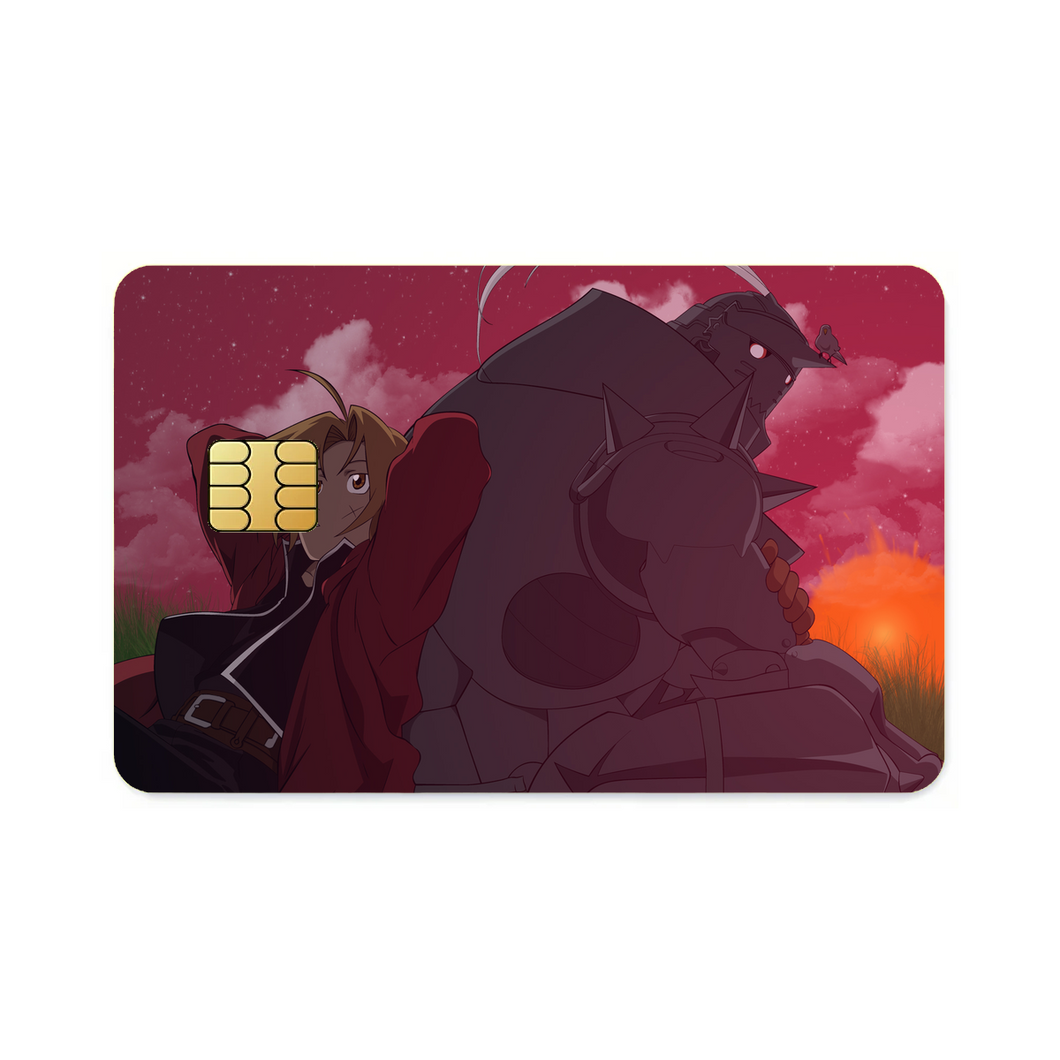 Anime FullMetal Alchemistr Credit Card Skins (4-in-1 Pack)