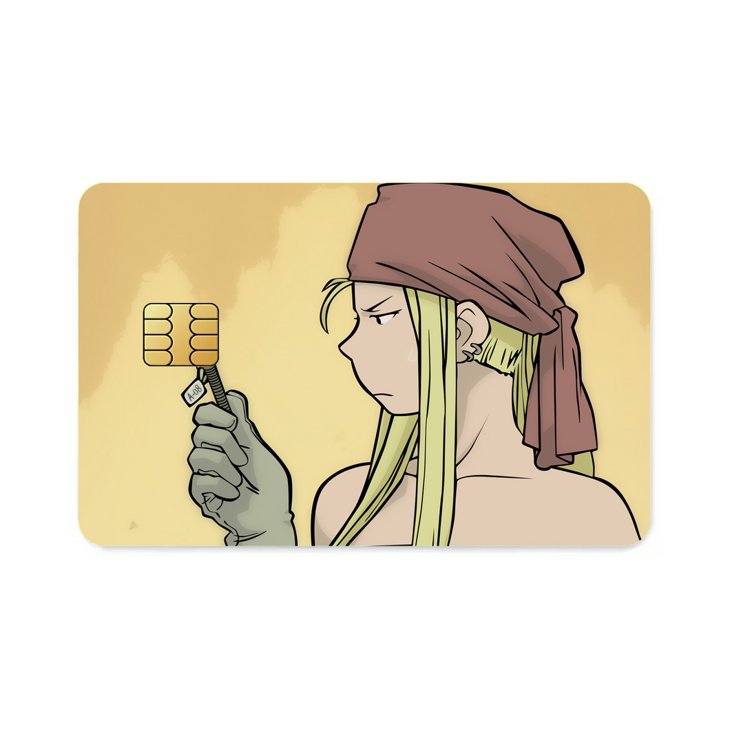 Anime FullMetal Alchemistr Credit Card Skins (4-in-1 Pack)