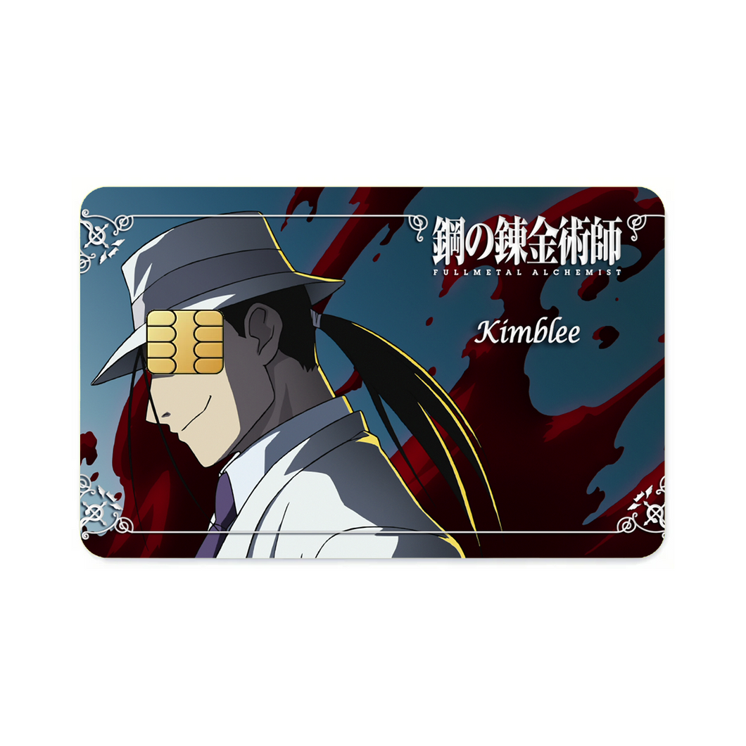 Anime FullMetal Alchemistr Credit Card Skins (4-in-1 Pack)