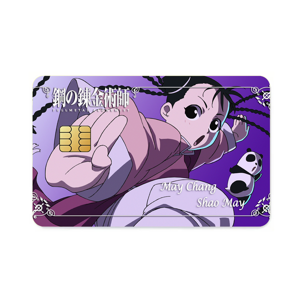 Anime FullMetal Alchemistr Credit Card Skins (4-in-1 Pack)