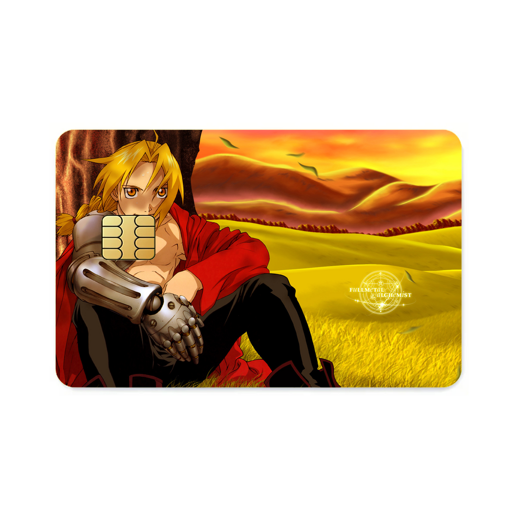 Anime FullMetal Alchemistr Credit Card Skins (4-in-1 Pack)