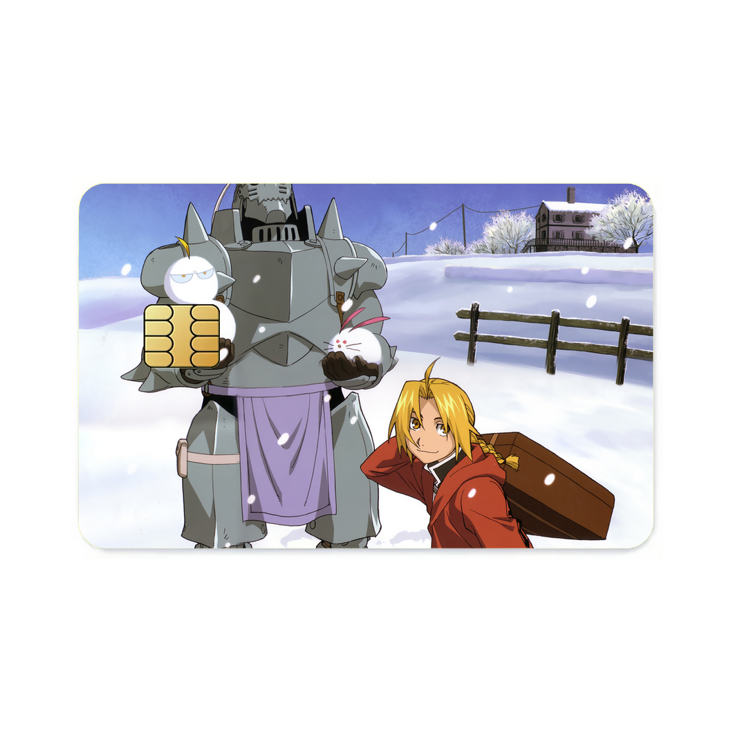 Anime FullMetal Alchemistr Credit Card Skins (4-in-1 Pack)
