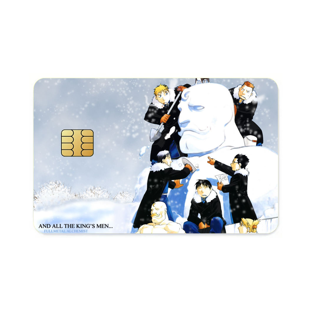 Anime FullMetal Alchemistr Credit Card Skins (4-in-1 Pack)