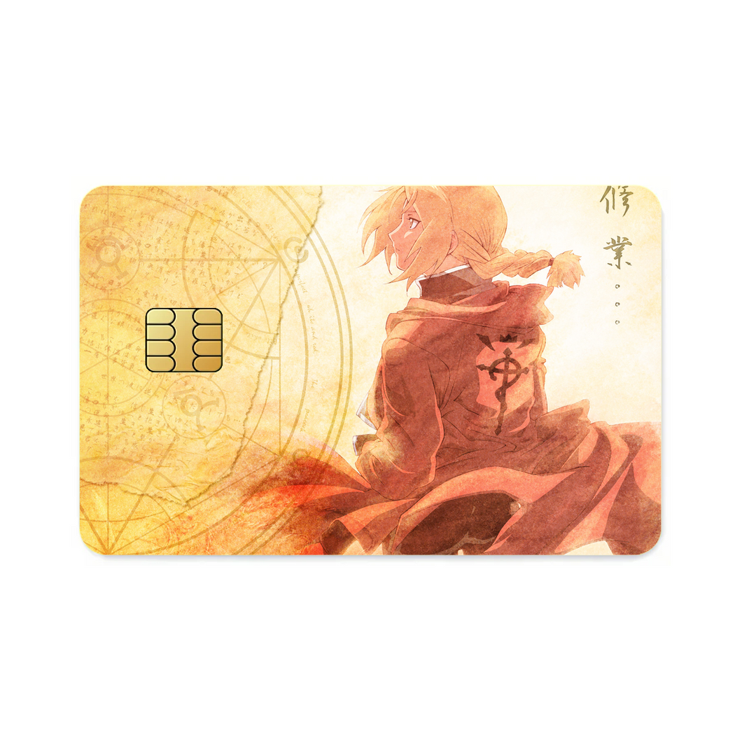 Anime FullMetal Alchemistr Credit Card Skins (4-in-1 Pack)