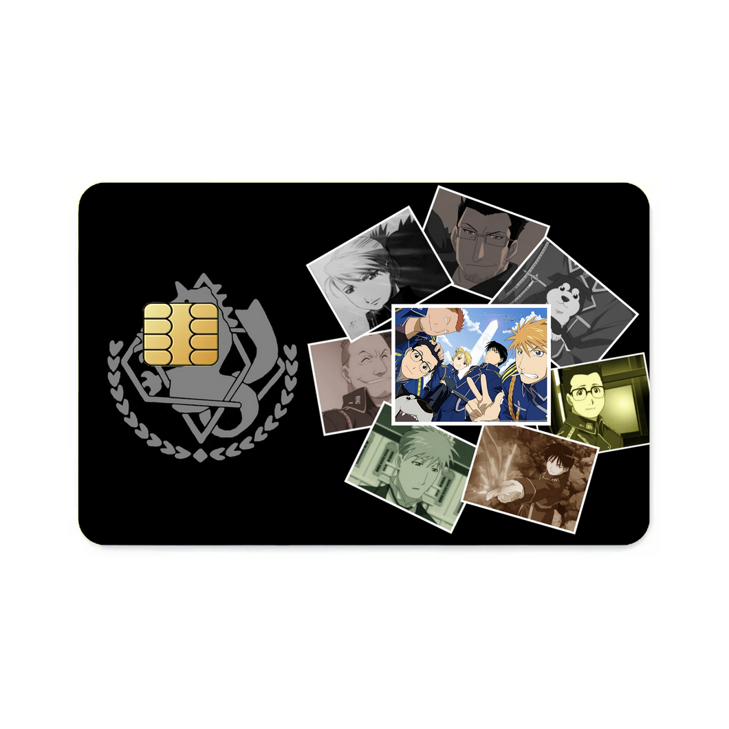 Anime FullMetal Alchemistr Credit Card Skins (4-in-1 Pack)