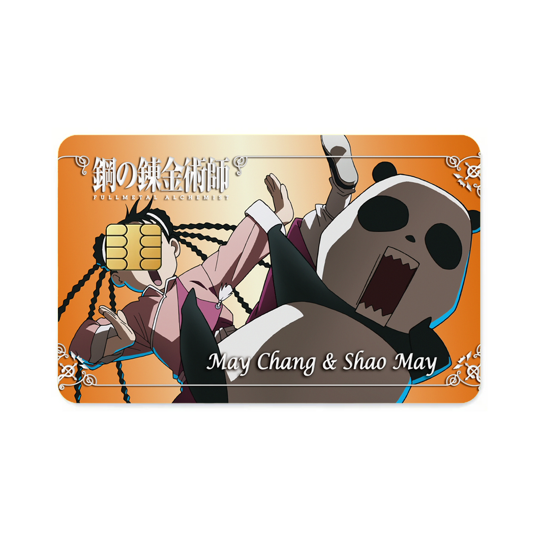 Anime FullMetal Alchemistr Credit Card Skins (4-in-1 Pack)