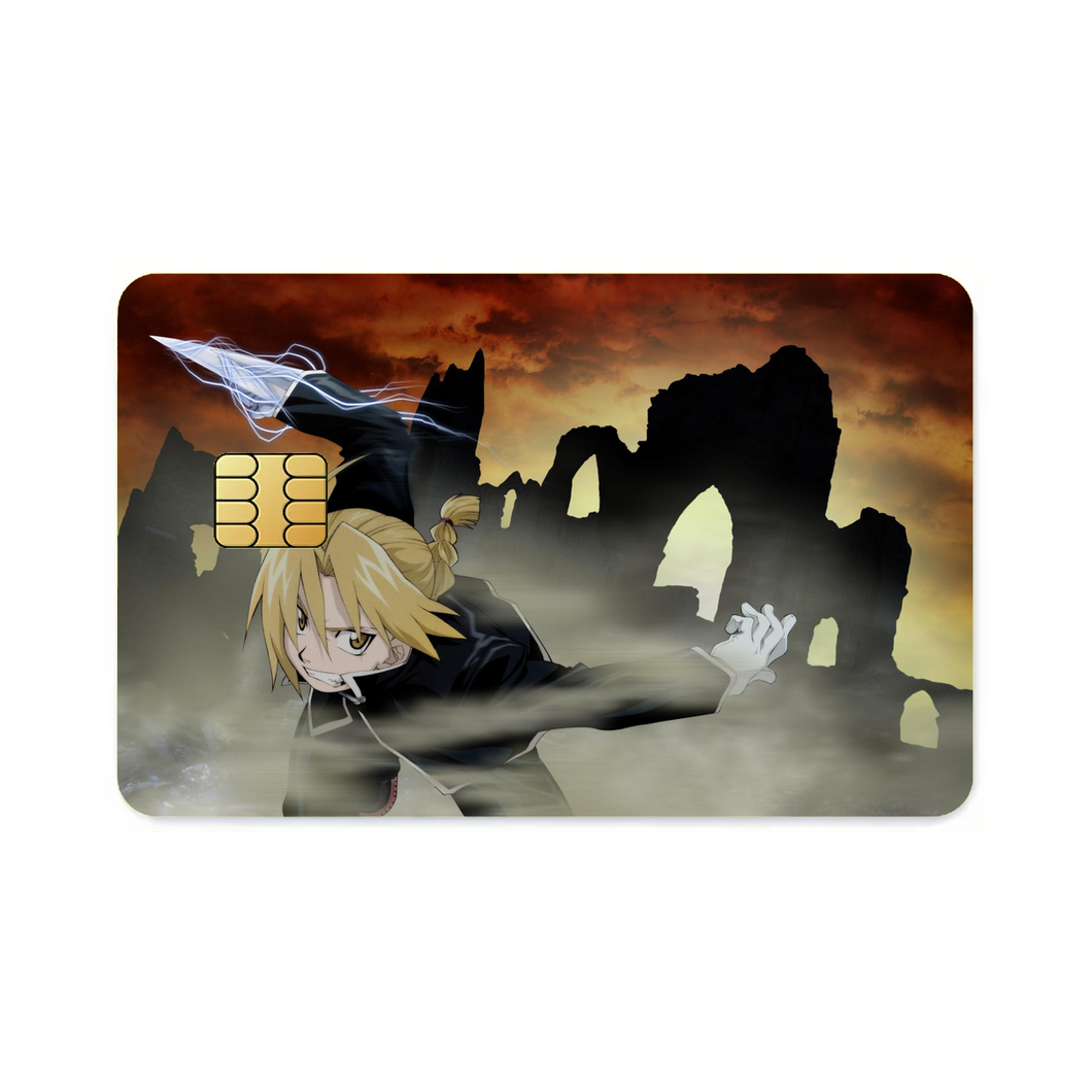Anime FullMetal Alchemistr Credit Card Skins (4-in-1 Pack)