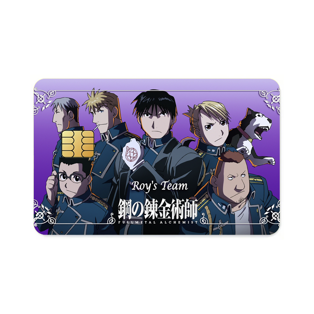 Anime FullMetal Alchemistr Credit Card Skins (4-in-1 Pack)