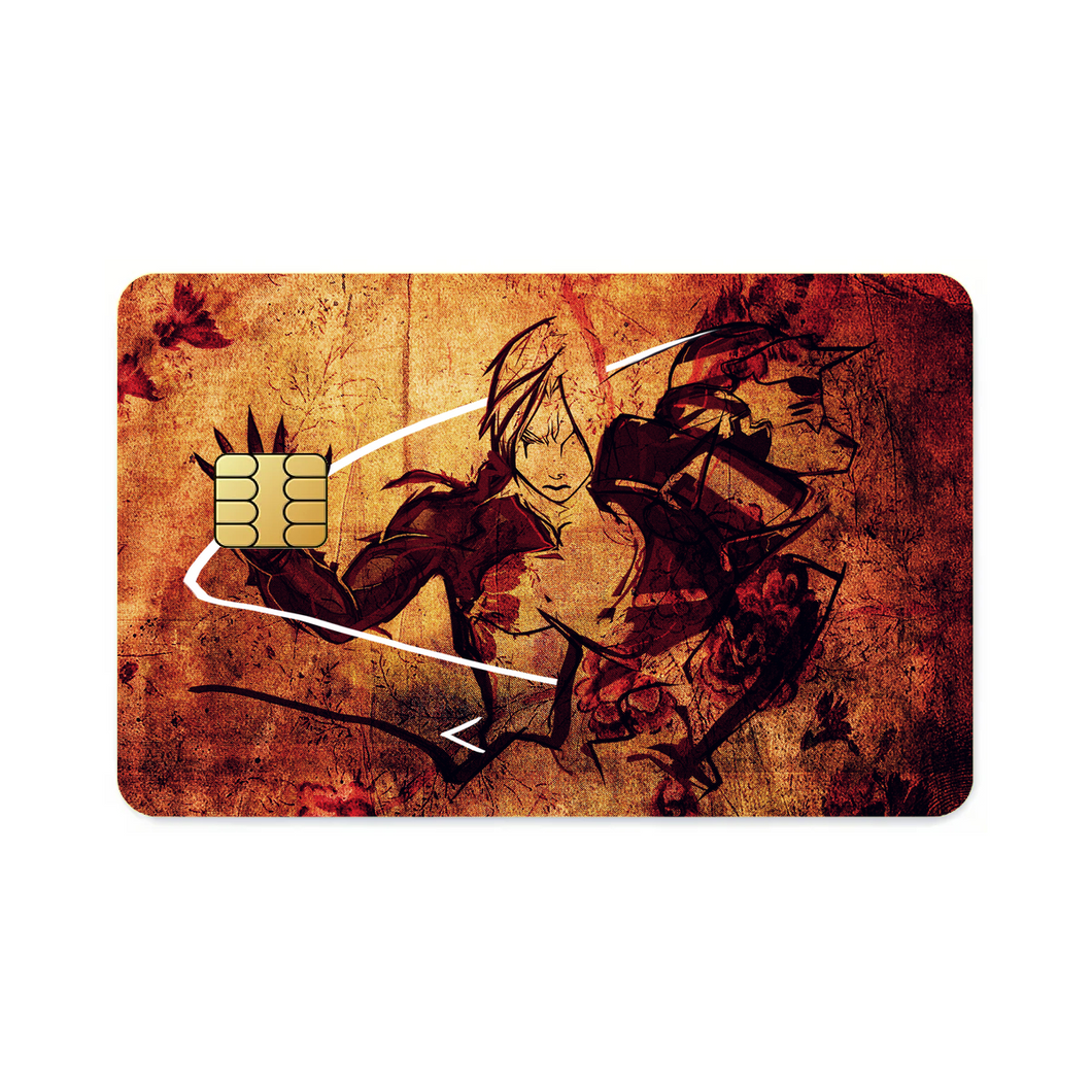 Anime FullMetal Alchemistr Credit Card Skins (4-in-1 Pack)