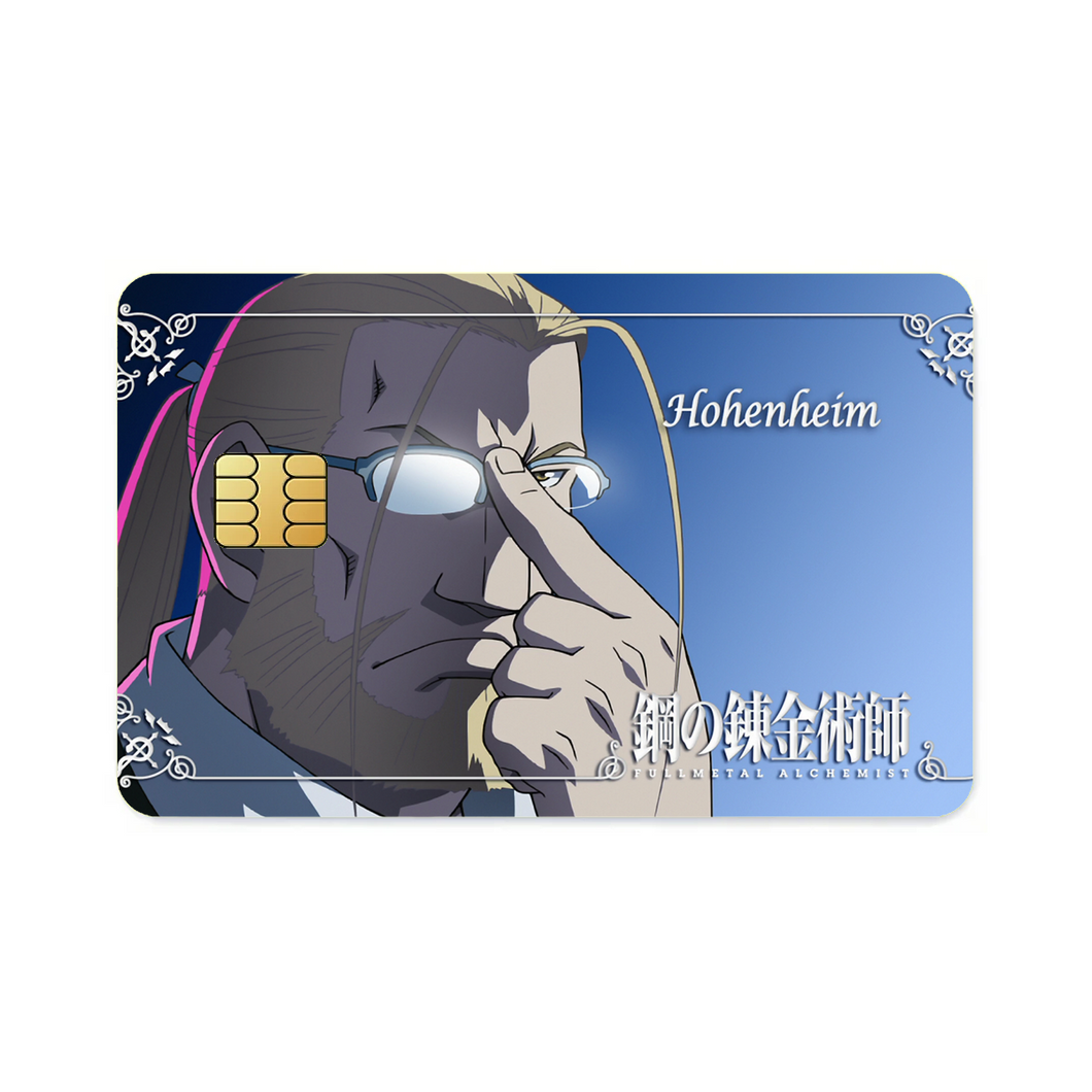 Anime FullMetal Alchemistr Credit Card Skins (4-in-1 Pack)