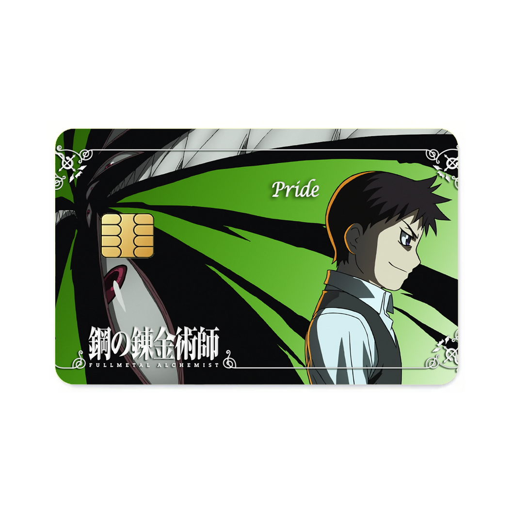 Anime FullMetal Alchemistr Credit Card Skins (4-in-1 Pack)