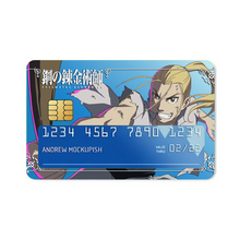Load image into Gallery viewer, Anime FullMetal Alchemistr Credit Card Skins (4-in-1 Pack)
