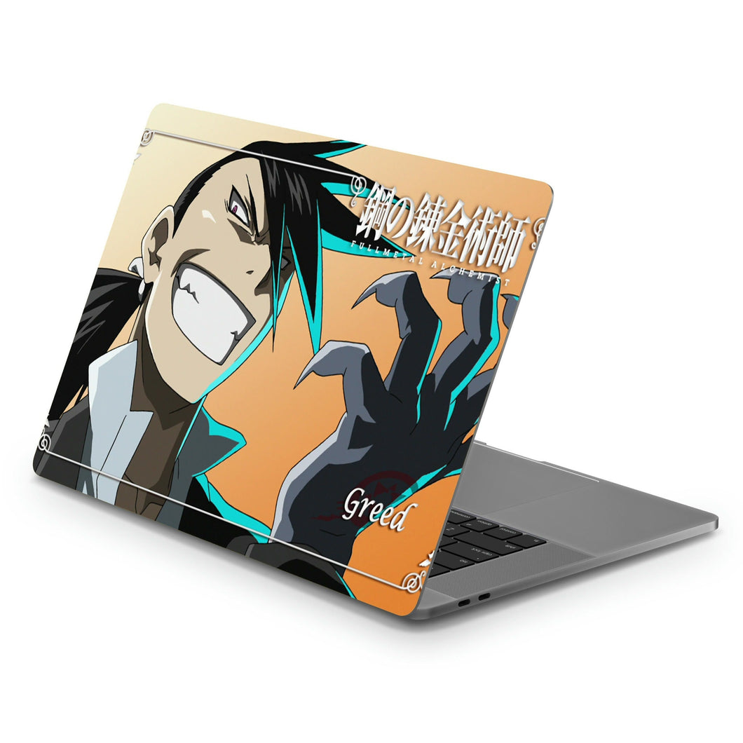 Anime FullMetal Alchemistr Macbook Skin