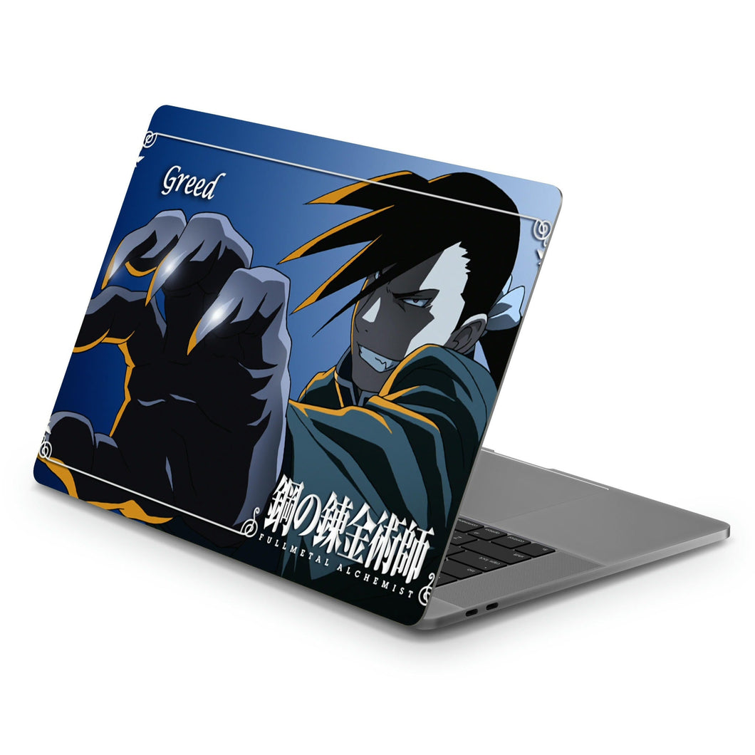 Anime FullMetal Alchemistr Macbook Skin