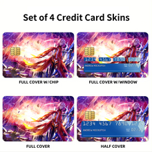 Load image into Gallery viewer, Anime Guilty Crown Credit Card Skins (4-in-1 Pack)
